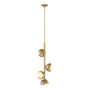 Hubbardton Forge 131611-GG Brooklyn 4-Light Vertical Pendant - Modern Brass | Ink - Crescent Harbor
