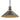 Hubbardton Forge 134550 Henry Medium Steel Shade Pendant 34