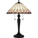 Inez 2 Light Table Lamp in Matte Black 1