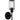 Isla 1 Light Wall Sconce in Matte Black 2