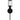 Isla 1 Light Wall Sconce in Matte Black 4