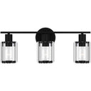Isla 3 Light Bath Light in Matte Black 1