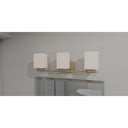 Joyner 3 Light Bath Light in Bronze Gold 4