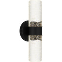 Kaia KAI8405MBK Outdoor Wall Sconce in Matte Black 4