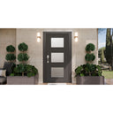 Kaia KAI8405MBK Outdoor Wall Sconce in Matte Black 7