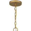 Kelleher 5 Light Chandelier in Nouveau Painted Weathered Brass 3