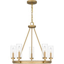Kelleher 5 Light Chandelier in Nouveau Painted Weathered Brass 5