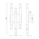 Kuzco Draven WS19707-BK-UNV 7 Inch LED Wall Sconce 2