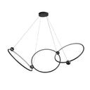 Kuzco Isho CH17703-BK-UNV 3 Head LED Chandelier 1