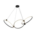 Kuzco Isho CH17703-BK-UNV 3 Head LED Chandelier 2