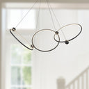 Kuzco Isho CH17703-BK-UNV 3 Head LED Chandelier 6