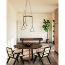 Kuzco Mobil CH81527-BK-UNV 27 Inch LED Chandelier 1