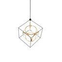 Kuzco Monza CH19234-BK/AN-UNV-010 34 Inch LED Chandelier