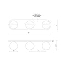 Kuzco Pluto VL47321 21 Inch LED Vanity Light 2