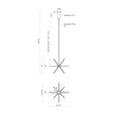 Kuzco Sirius Minor CH14220 20 Inch LED Chandelier 2