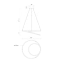 Kuzco Twist PD11119 19 Inch LED Pendant 3