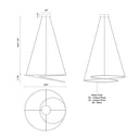 Kuzco Twist PD11132 32 Inch LED Pendant 2