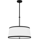 Kylen 4 Light Pendant in Matte Black 4