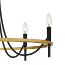 Legare 5 Light Chandelier in Matte Black 2