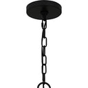 Lockery 5 Light Chandelier in Matte Black 3