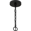 Lockery 8 Light Chandelier in Matte Black 1