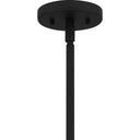 Lucy 5 Light Chandelier in Matte Black 2
