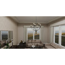 Margaret 9 Light Chandelier in Matte Black 11