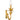 Maria 2 Light Wall Sconce in Gold Leaf 6