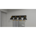 Mastro 4 Light Bath Light in Matte Black 4