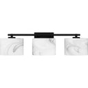 Mather 3 Light Bath Light in Matte Black 3