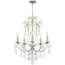 Merida 5 Light Chandelier in Vintage Gold 5