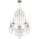 Merida 5 Light Chandelier in Vintage Gold 6