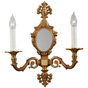 Metropolitan N950094 2 Light Wall Sconce in French Gold - Crescent Harbor 1