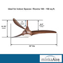 Minka Aire F844 Light Wave 52In Ceiling Fan 20 29