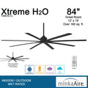 Minka Aire Xtreme H2O 84" F896 84 Inch Outdoor Ceiling Fan 7