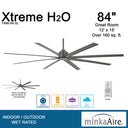 Minka Aire Xtreme H2O 84" F896 84 Inch Outdoor Ceiling Fan 9