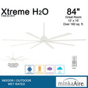 Minka Aire Xtreme H2O 84" F896 84 Inch Outdoor Ceiling Fan 10