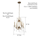 Minka Lavery 4444-582 Laurel Estate 4 Light Chandelier 6