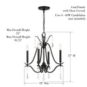 Minka Lavery 4444-582 Laurel Estate 4 Light Chandelier 7