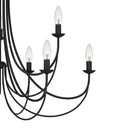 Mirren 9 Light Chandelier in Imperial Bronze 2