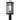 Moira 1 Light Outdoor Post in Earth Black 2