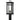 Moira 1 Light Outdoor Post in Earth Black 1