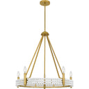 Molly 5 Light Chandelier in Brushed Gold 5