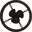 Moyer 4 Light Fandelier in Matte Black 2