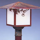 MP-17 Arroyo Craftsman Monterey 17" Outdoor Post Mount with Cloud Lift Overlay - Crescent Harbor