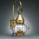 Northeast Lantern 2571-LT2 Caged Onion Wall 2 Light Candelabra Socket - Crescent Harbor