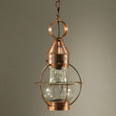 Northeast Lantern 2722-MED Caged Pear Hanging Medium Base Socket - Crescent Harbor