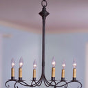Northeast Lantern 983-LT6 Signature 6 Light 23 inch Chandelier Ceiling Light - Crescent Harbor