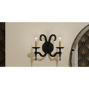 Octavia 2 Light Wall Sconce in Earth Black 7