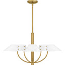 Penley 5 Light Chandelier in Brushed Gold 3